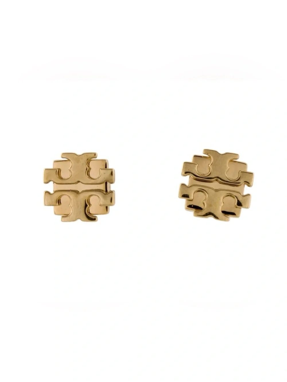 Tory Burch Logo Stud Earrings - Women Accessories